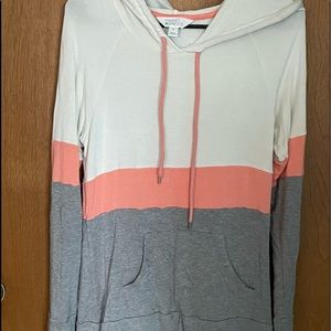 Market and spruce hooded long sleeve